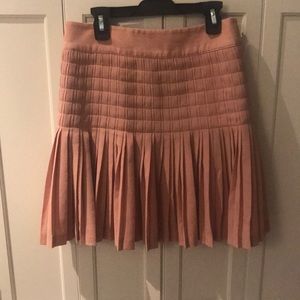 J Crew Pleated Mini Skirt